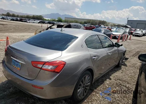 2017 Maserati Ghibli S from USA, damaged, VIN ZAM57RSA3H1240916